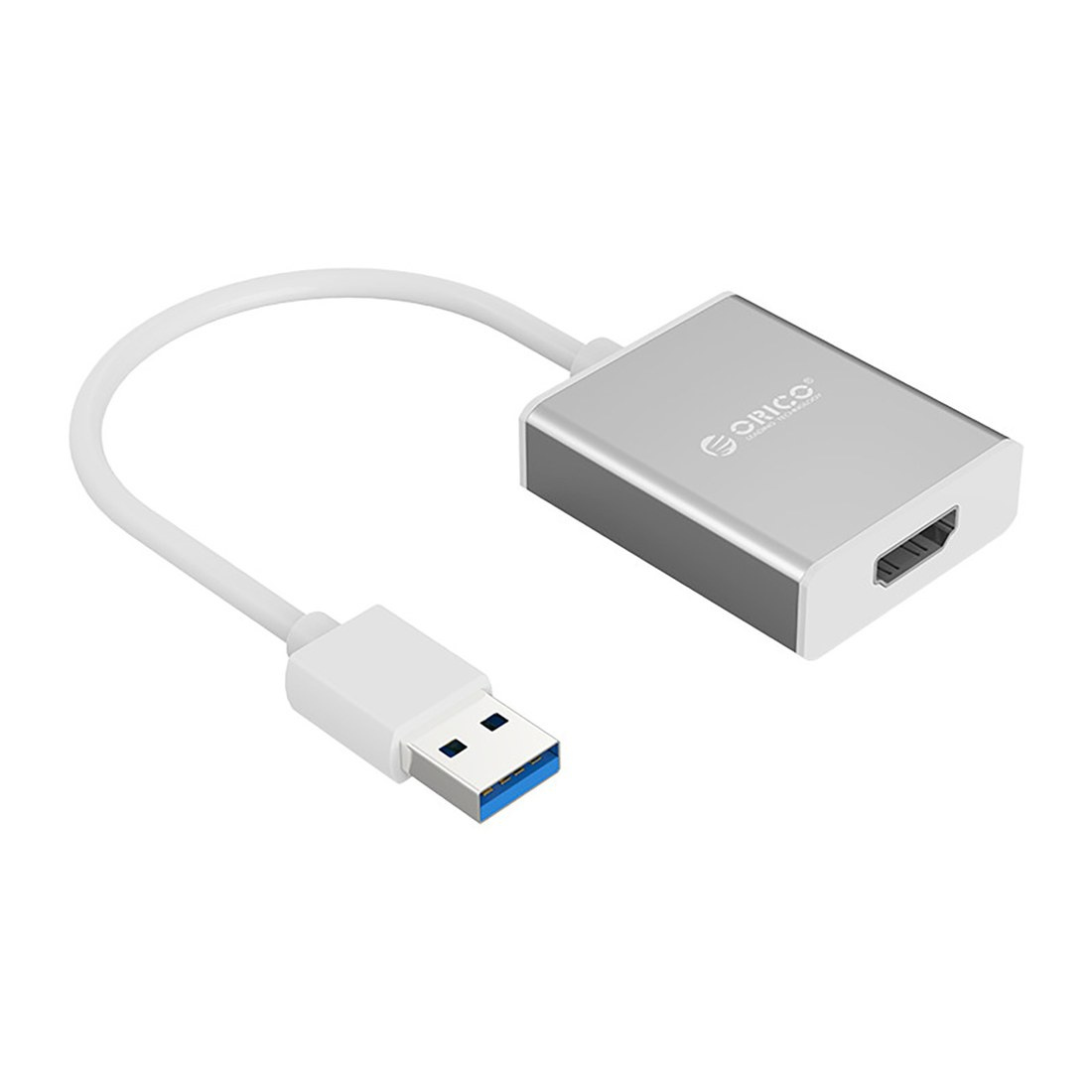 Orico Orico UTH adaptér USB 3.0 / HDMI, strieborný