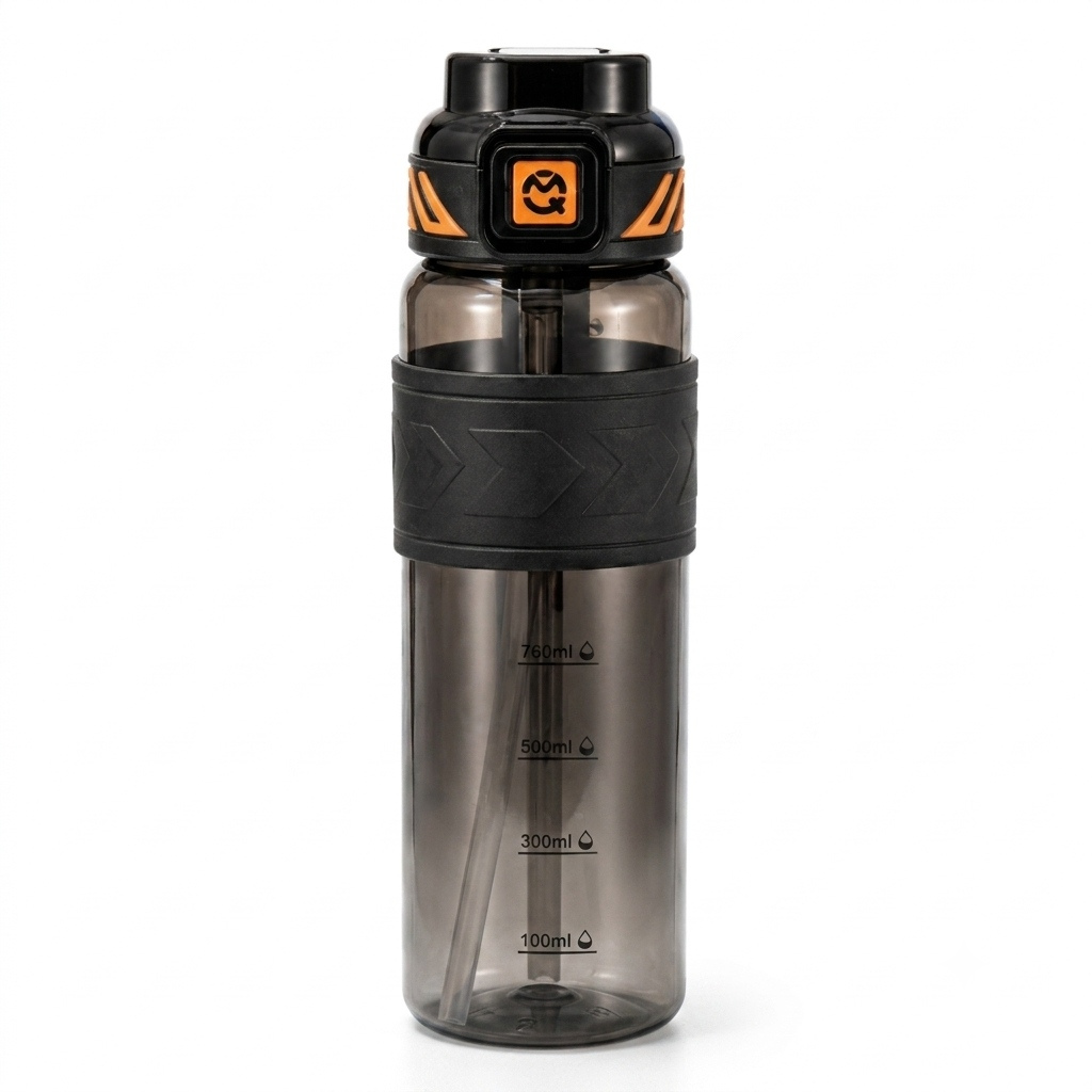 Livefy Livefy fľaša na vodu Aqua 680ml, čierna