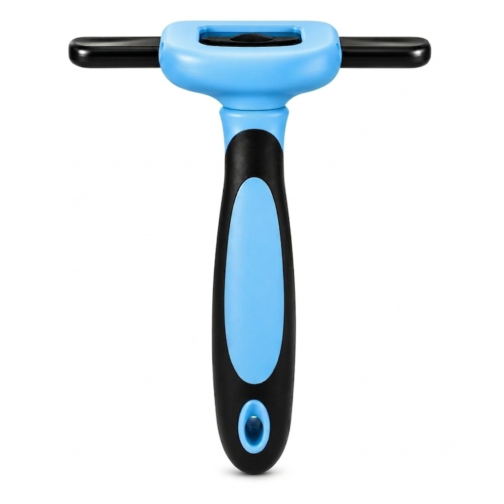 Livefy Livefy hrebeň na vyčesávanie srsti Trimmer, modrý