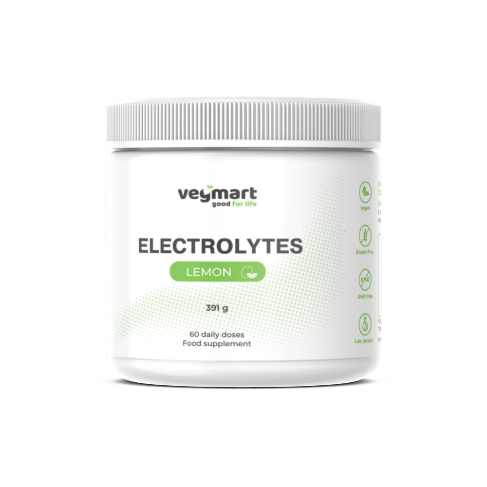 Vegmart Elektrolyty (citrón), 391 g