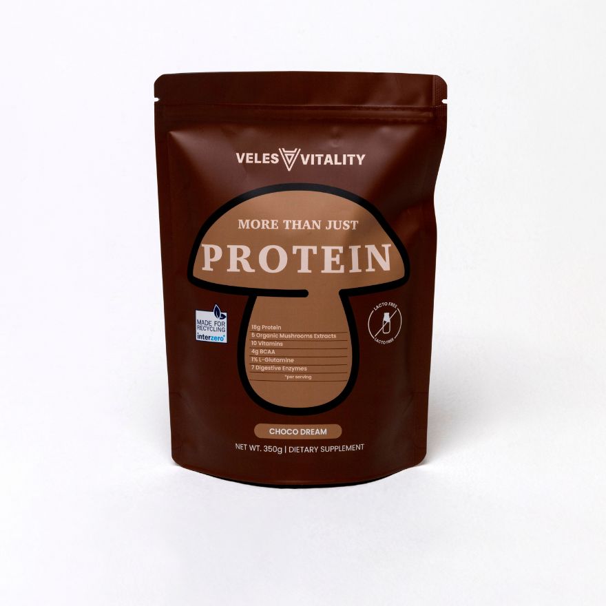 Veles Vitality Veles Vitality Funkčný proteínový nápoj bez laktózy Čokoláda 350 g