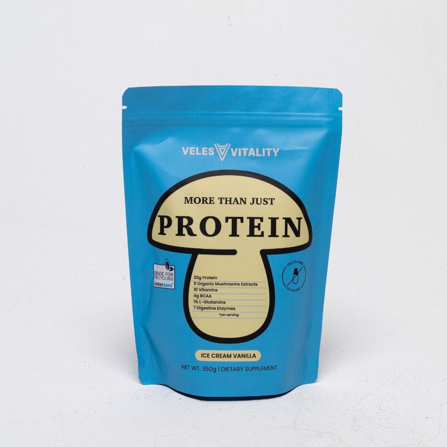 Veles Vitality Veles Vitality Funkčný proteínový nápoj bez laktózy Vanilka 350 g