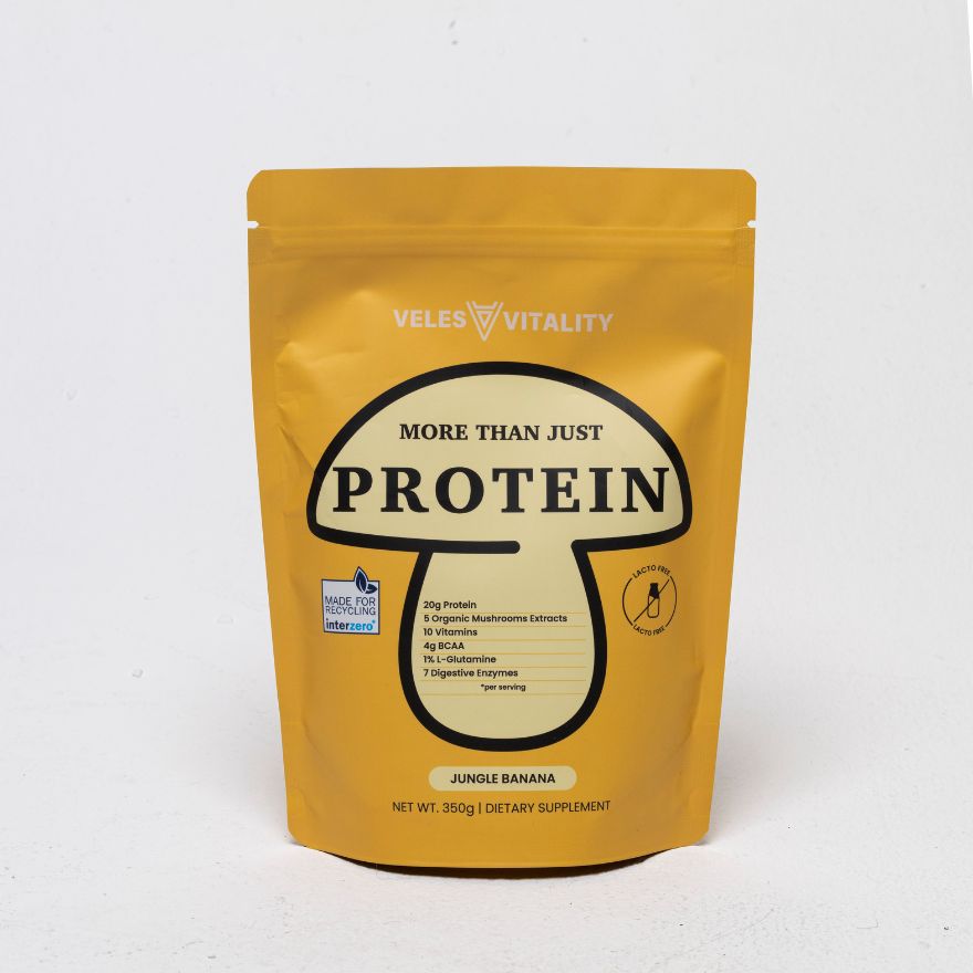 Veles Vitality Veles Vitality Funkčný proteínový nápoj bez laktózy Banán 350 g