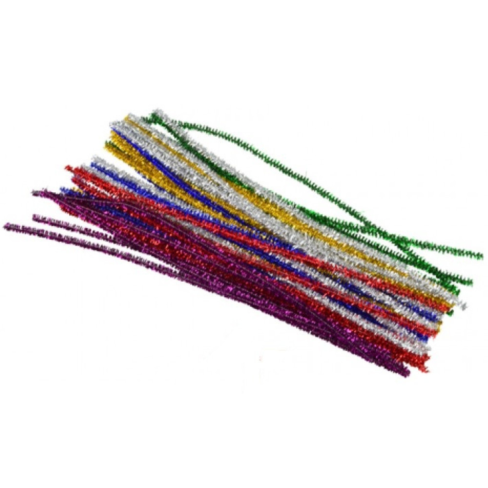 MOVEO Dekoračné drôtiky 30 cm metalické 30 ks 4balenia-MOVEO
