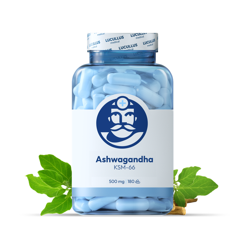 Dr. LUCULLUS Dr. LUCULLUS Ashwagandha 60 kapsúl KSM-66