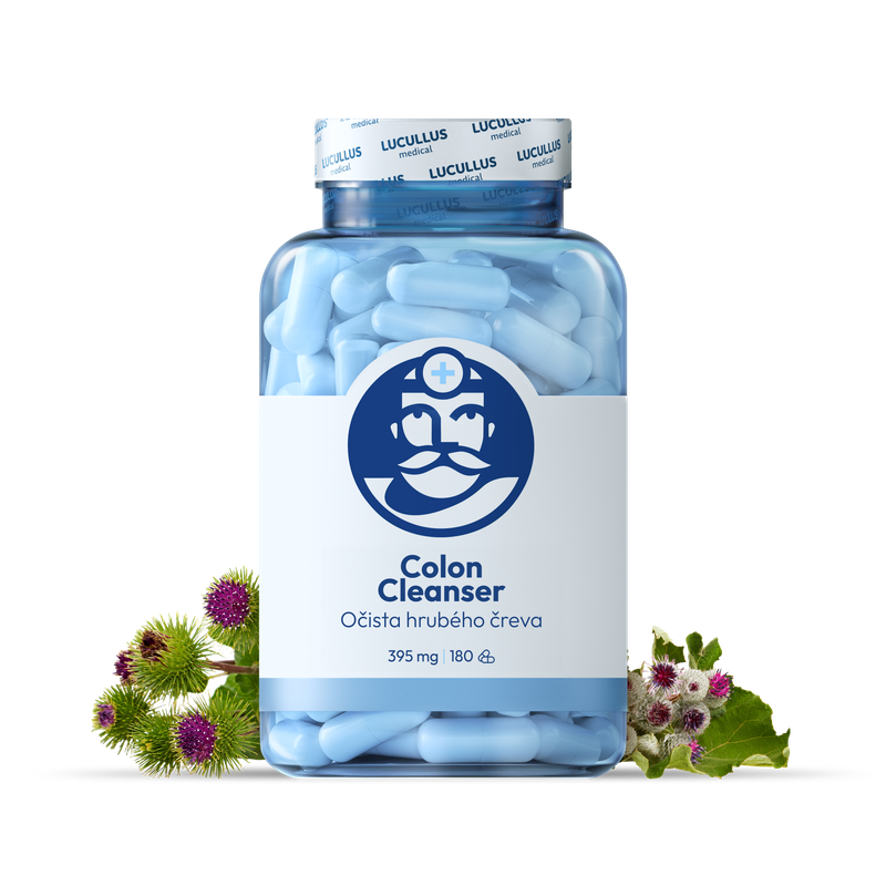 Dr. LUCULLUS Dr. LUCULLUS Colon Cleanser 180 kapsúl Očista hrubého čreva