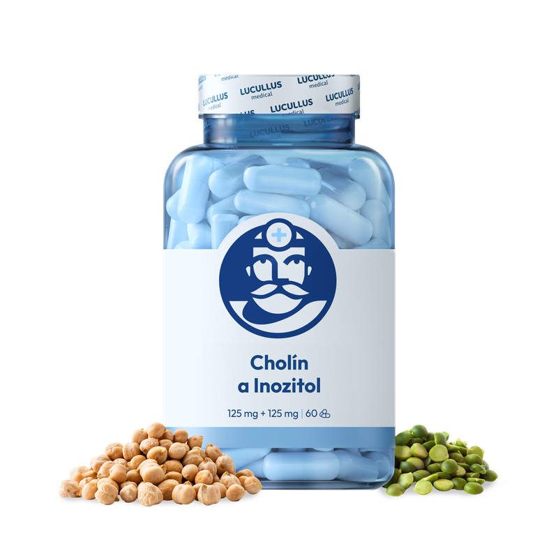 Dr. LUCULLUS Dr. LUCULLUS Cholín a Inozitol 2× 60 kapsúl
