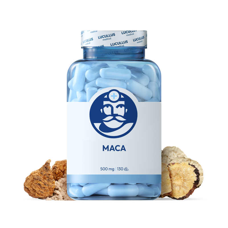 Dr. LUCULLUS Dr. LUCULLUS Maca 2× 130 kapsúl