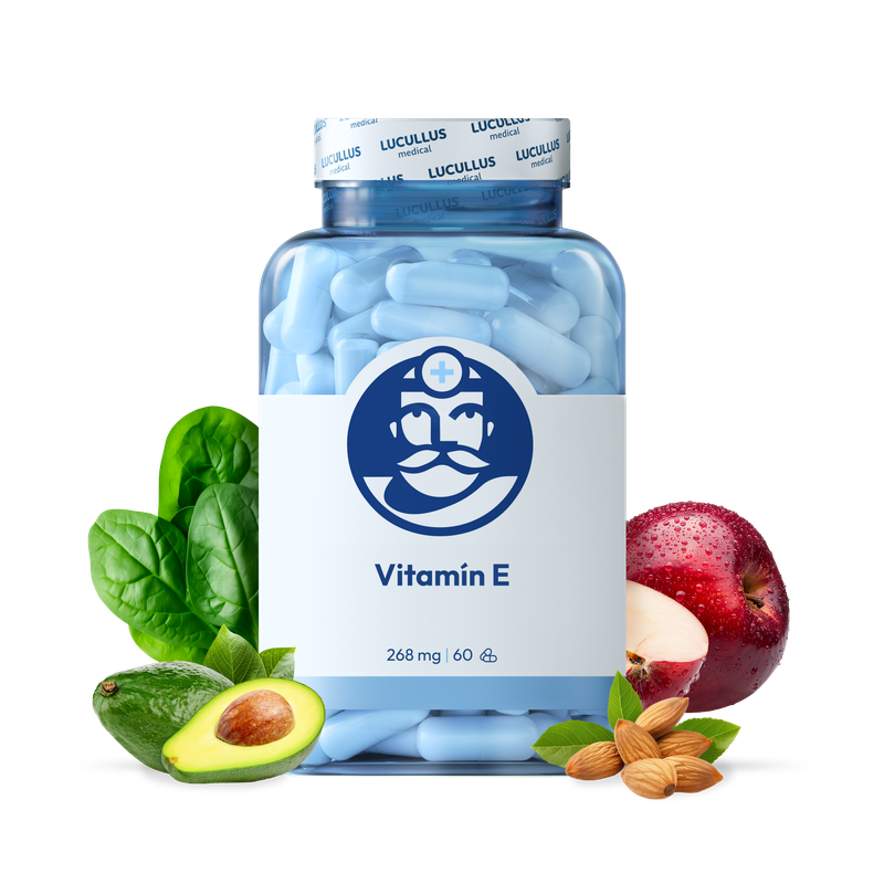 Dr. LUCULLUS Dr. LUCULLUS Vitamín E 60 kapsúl