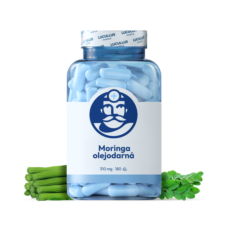 Dr. LUCULLUS Dr. LUCULLUS Moringa olejodarná 2× 180 kapsúl