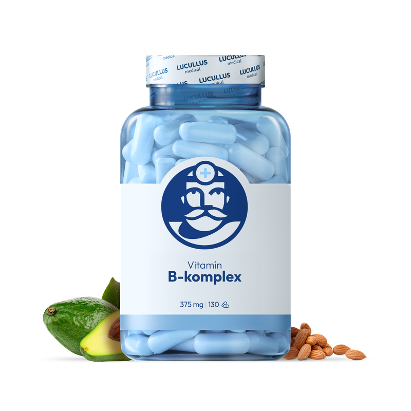 Dr. LUCULLUS Dr. LUCULLUS B-komplex 2× 60 kapsúl Vitamín