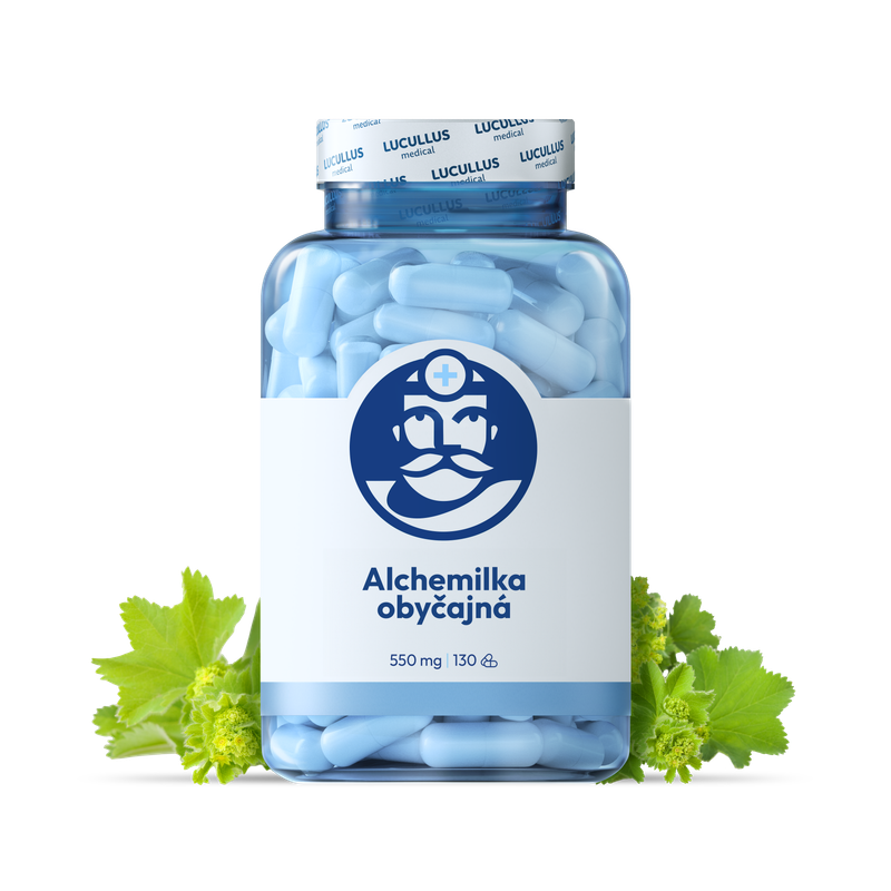 Dr. LUCULLUS Dr. LUCULLUS Alchemilka obyčajná 2× 60 kapsúl