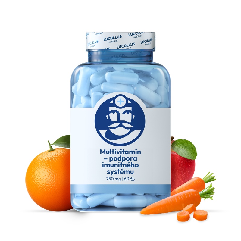 Dr. LUCULLUS Dr. LUCULLUS Multivitamín 2× 60 kapsúl Podpora imunitného systému
