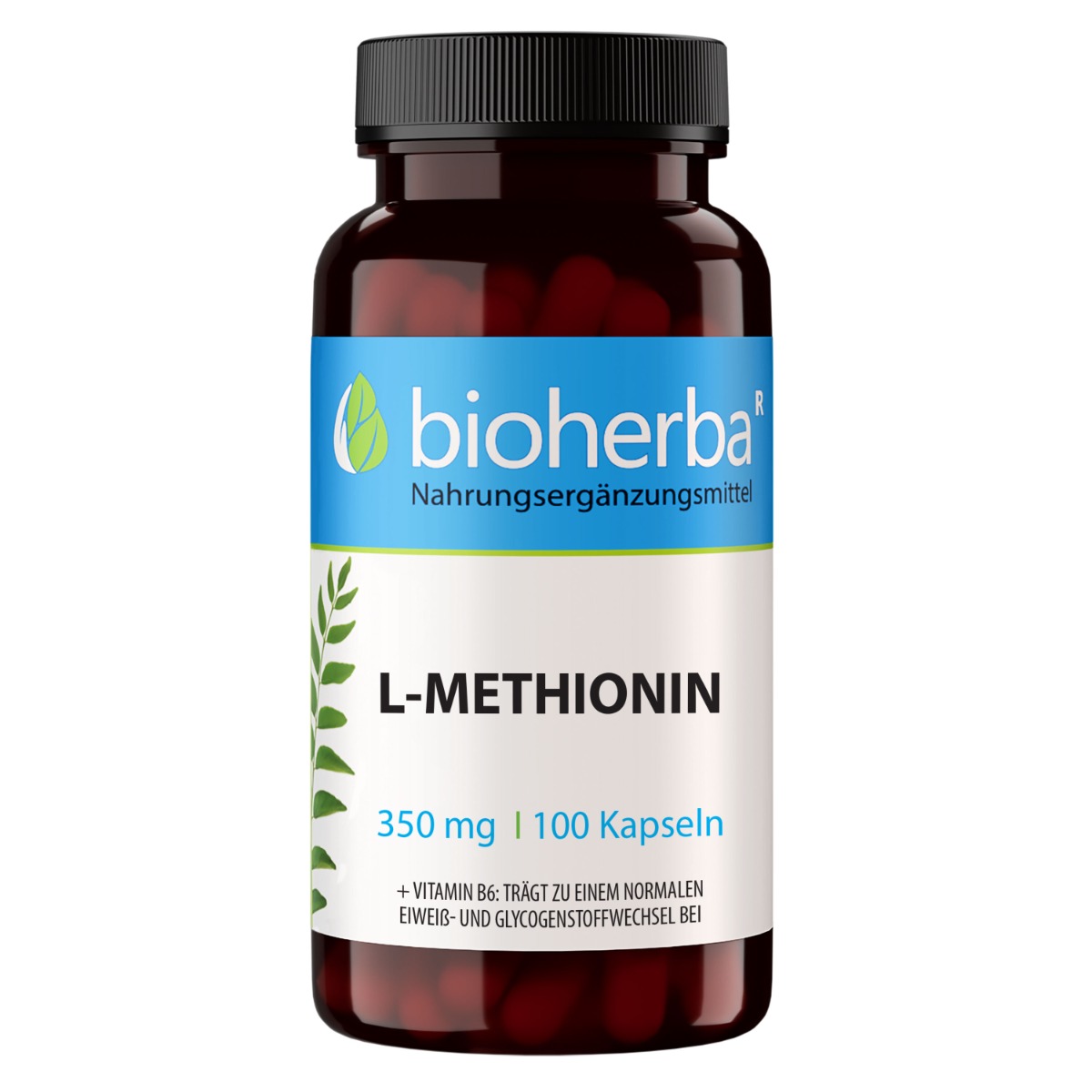 Bioherba L-metionín 350 mg – 100 kapsúl – Bioherba