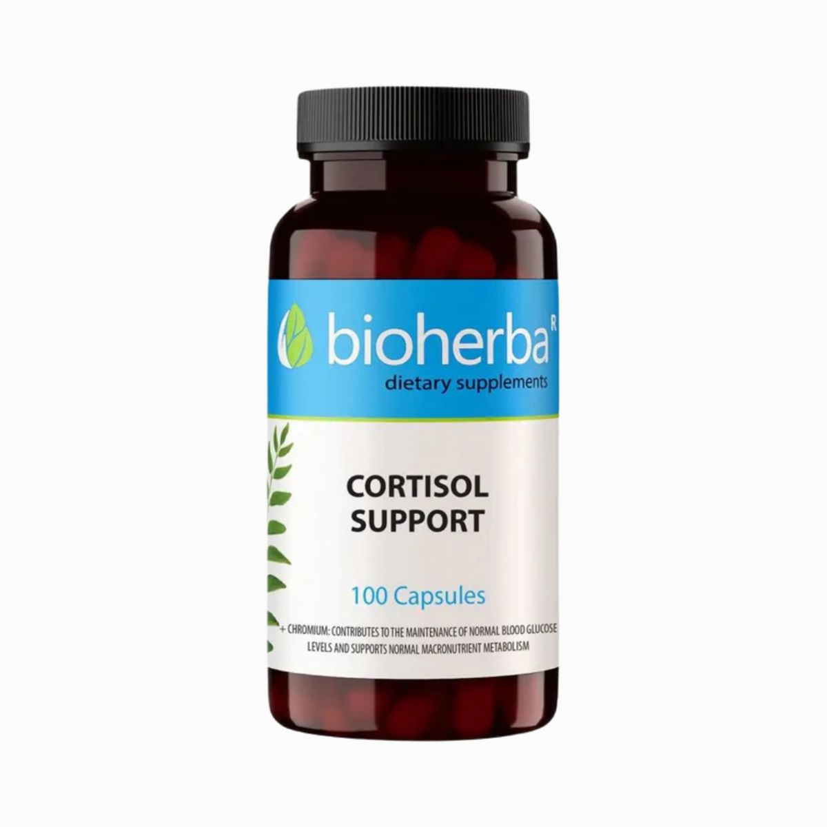 Bioherba Podpora kortizolu – 100 kapsúl – Bioherba