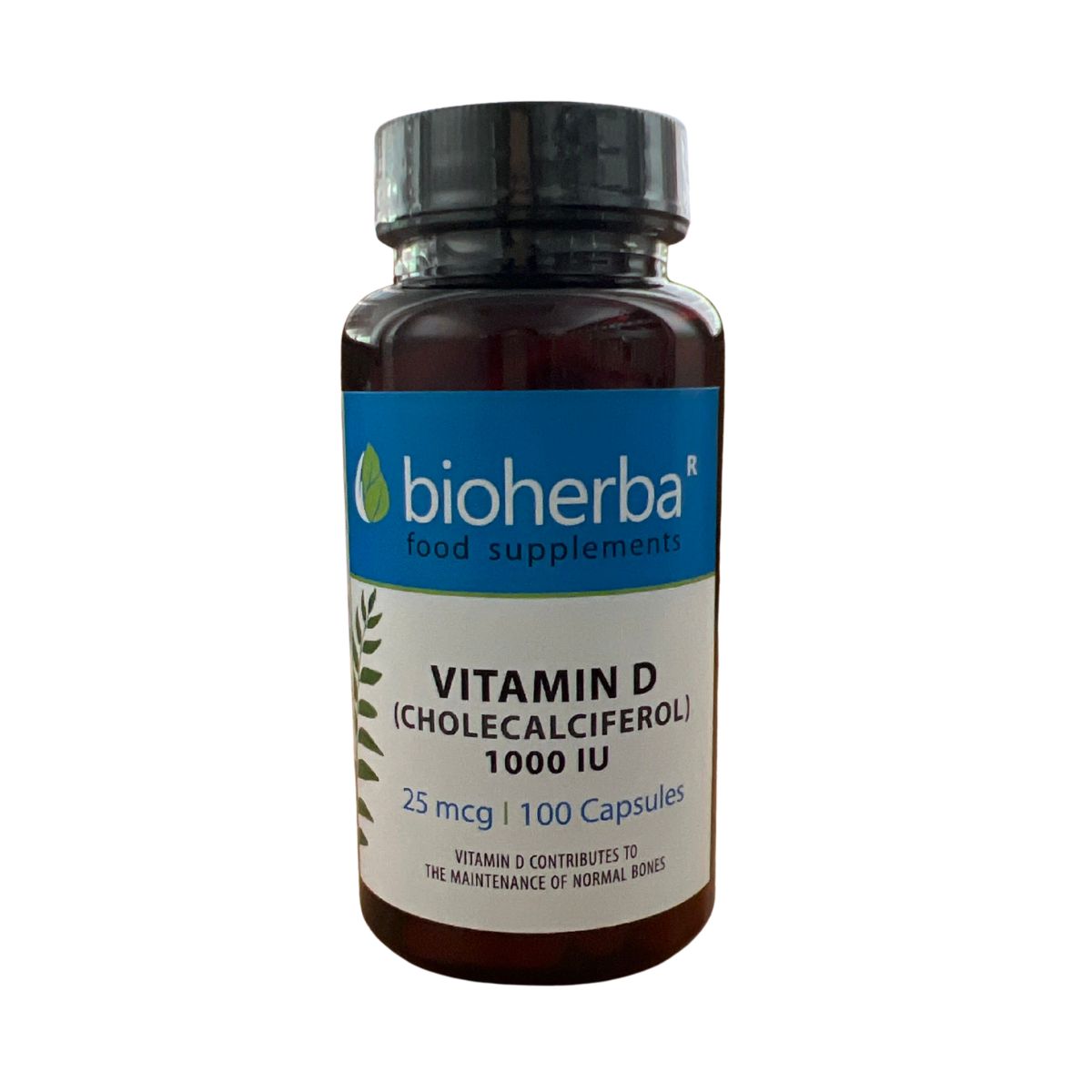 Bioherba Vitamín D 25 mcg – 100 kapsúl – Bioherba