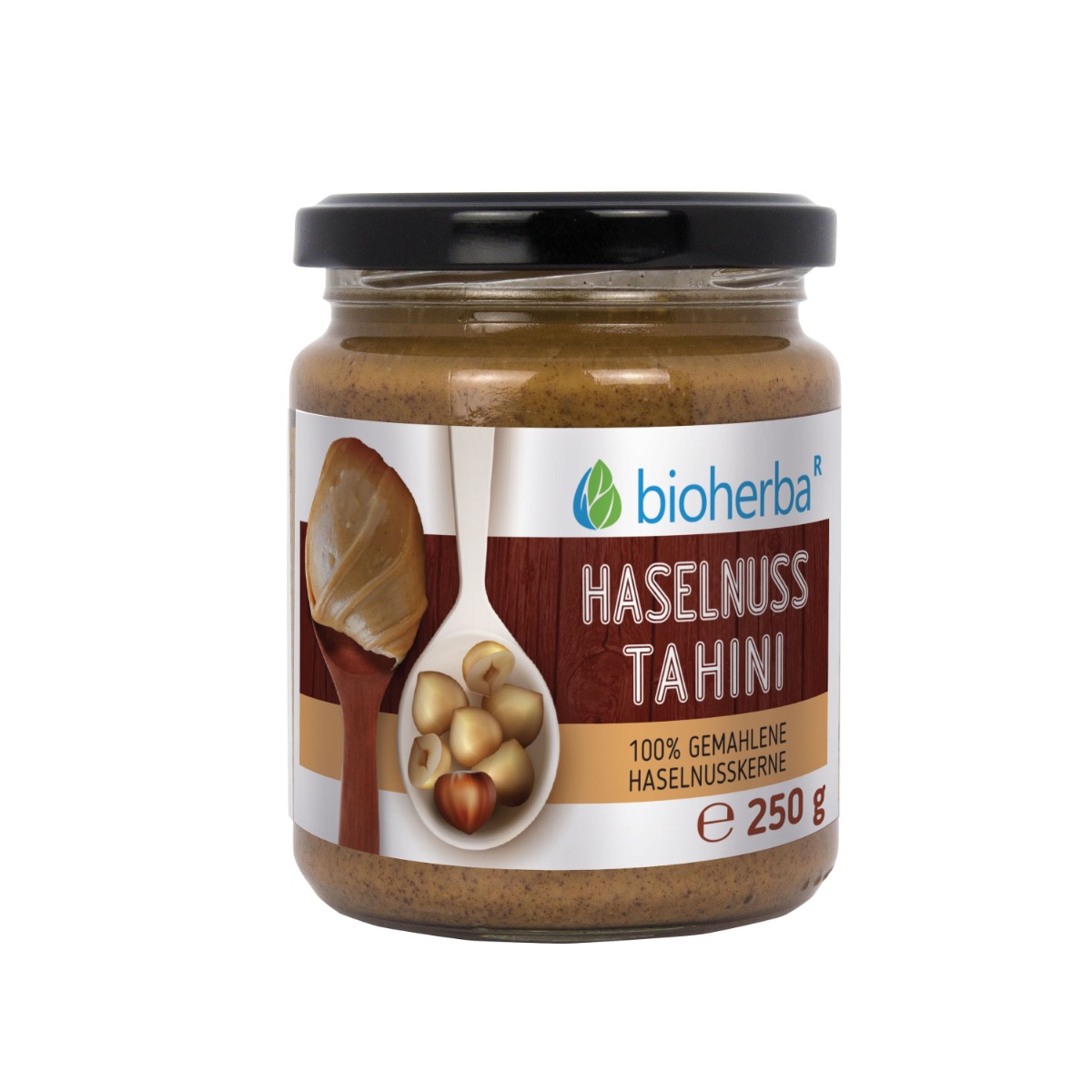Bioherba 100 % lieskovo-orieškové tahini – 250 g – Bioherba