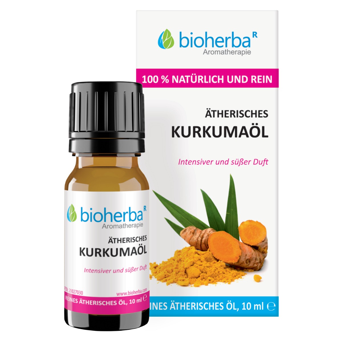 Bioherba Esenciálny olej kurkuma – 10 ml – Bioherba