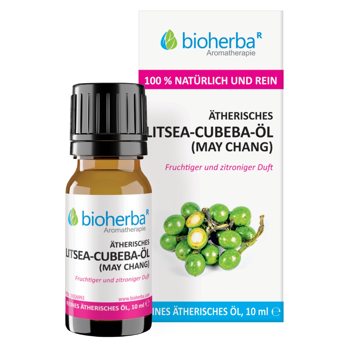 Bioherba Esenciálny olej litsea (May Chang) – 10 ml – Bioherba