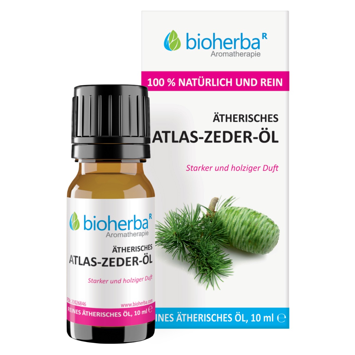 Bioherba Esenciálny olej céder – 10 ml – Bioherba