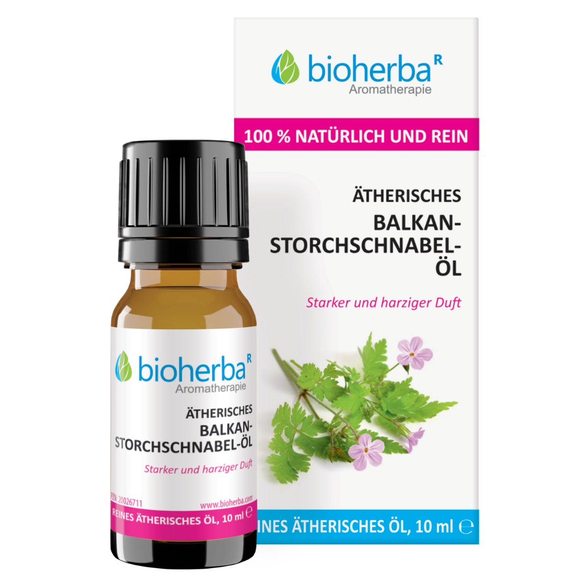 Bioherba Éterický olej z pakostu (balkánsky) - 10 ml - Bioherba