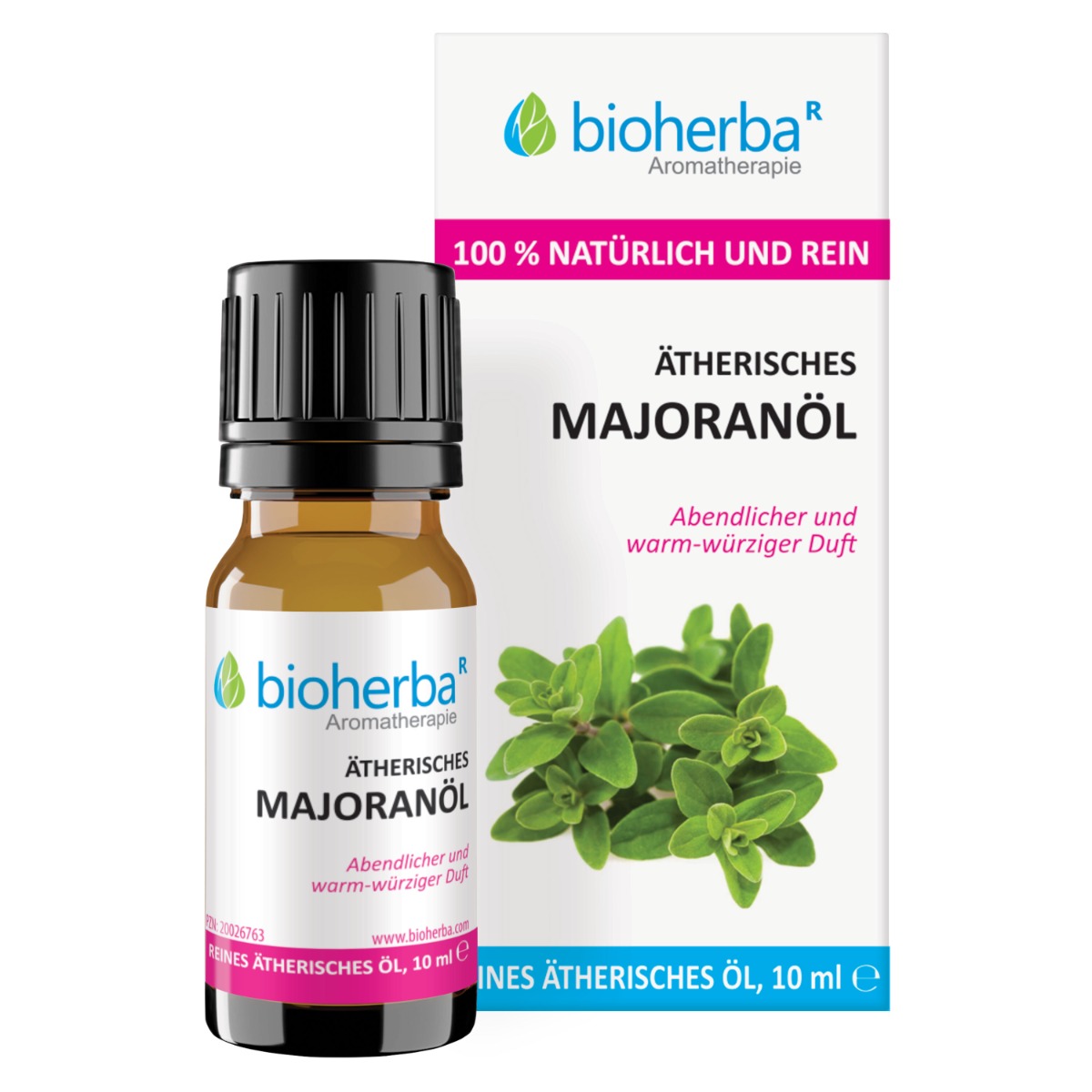 Bioherba Esenciálny olej majorán – 10 ml – Bioherba
