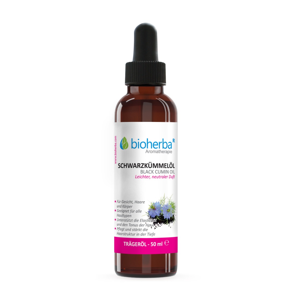 Bioherba Olej z čiernej rasce – 50 ml – Bioherba