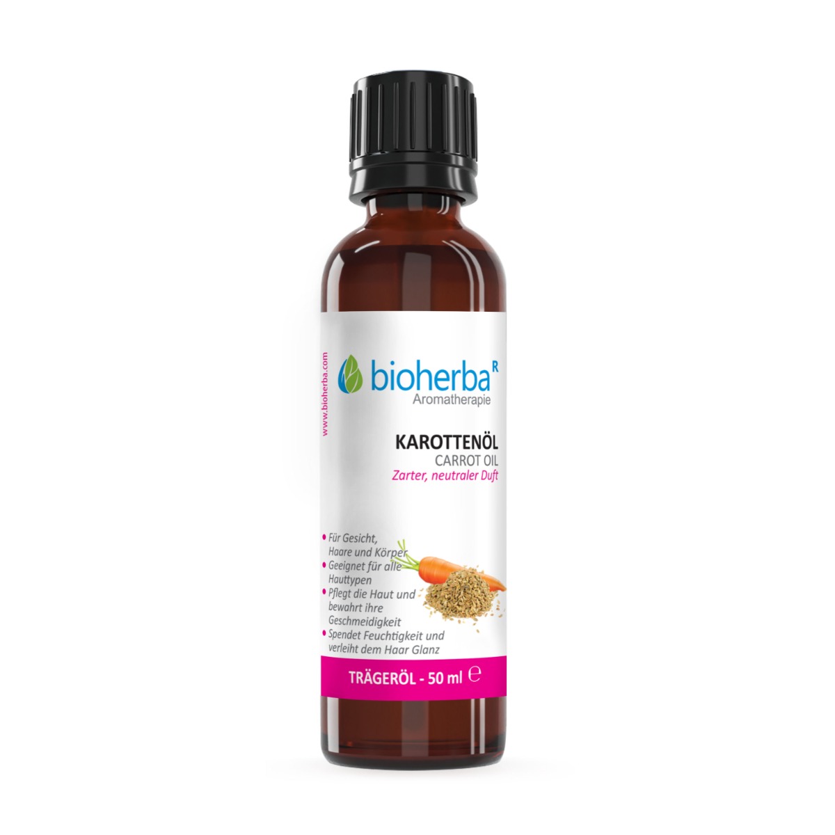 Bioherba Mrkvový olej – 50 ml – Bioherba