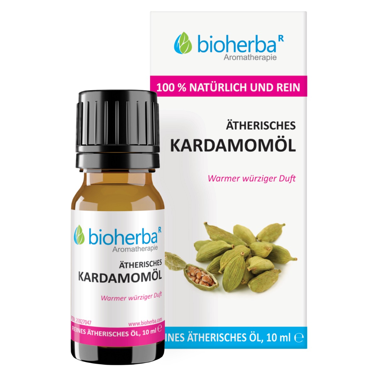 Bioherba Esenciálny olej kardamóm – 10 ml – Bioherba