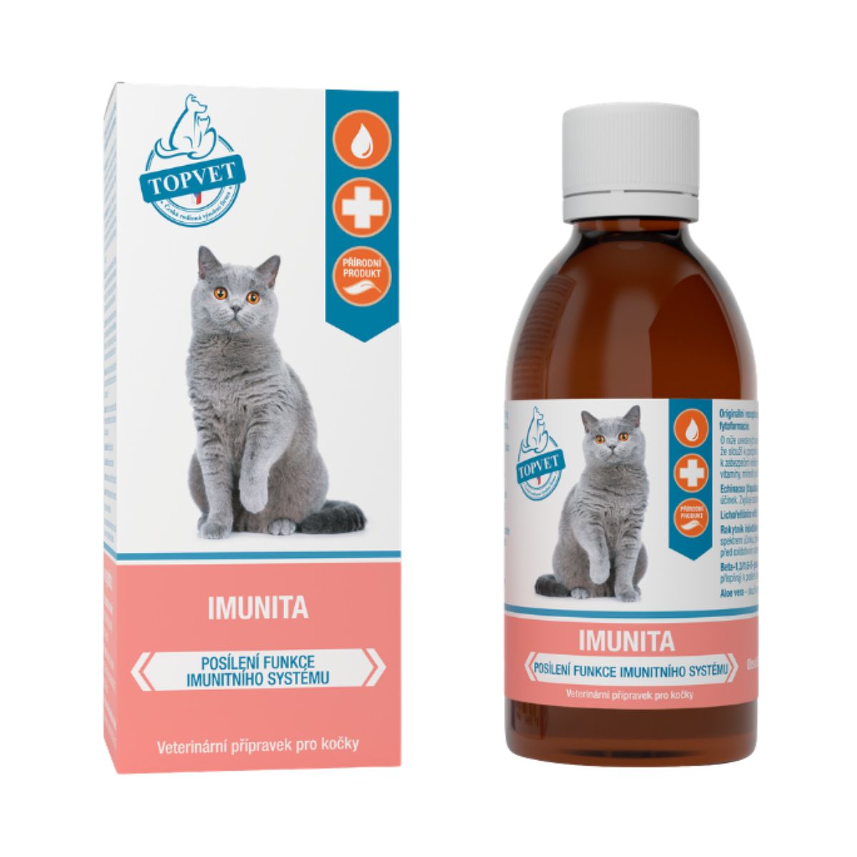 Green idea Topvet Imunita pre mačky 200 ml - Green idea