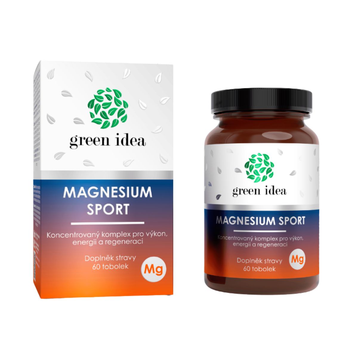 Green idea Magnesium Sport - kapsuly 60 ks - Green idea