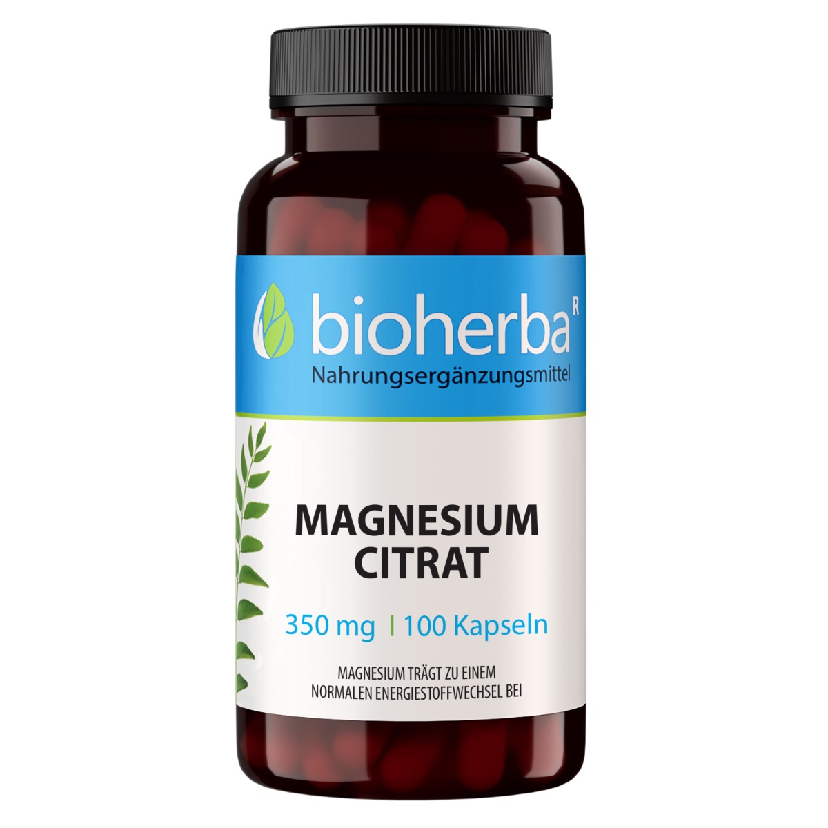 Bioherba Magnézium citrát 350 mg - 100 kapsúl - Bioherba