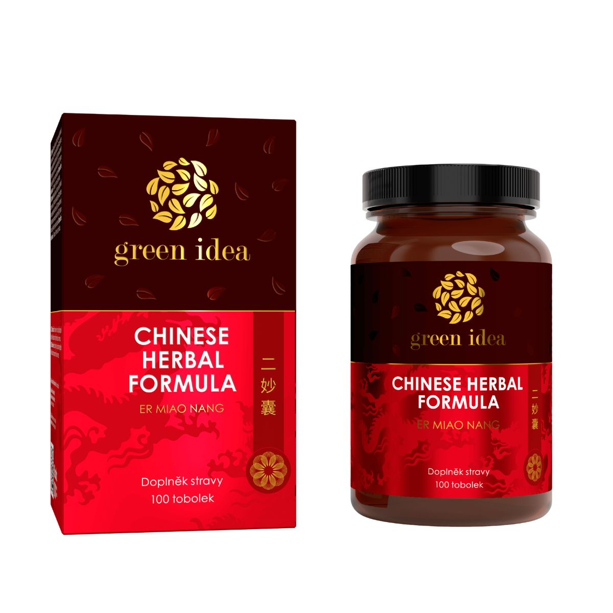 Green idea TCM Er Miao Nang - kapsuly 100 ks - Green idea