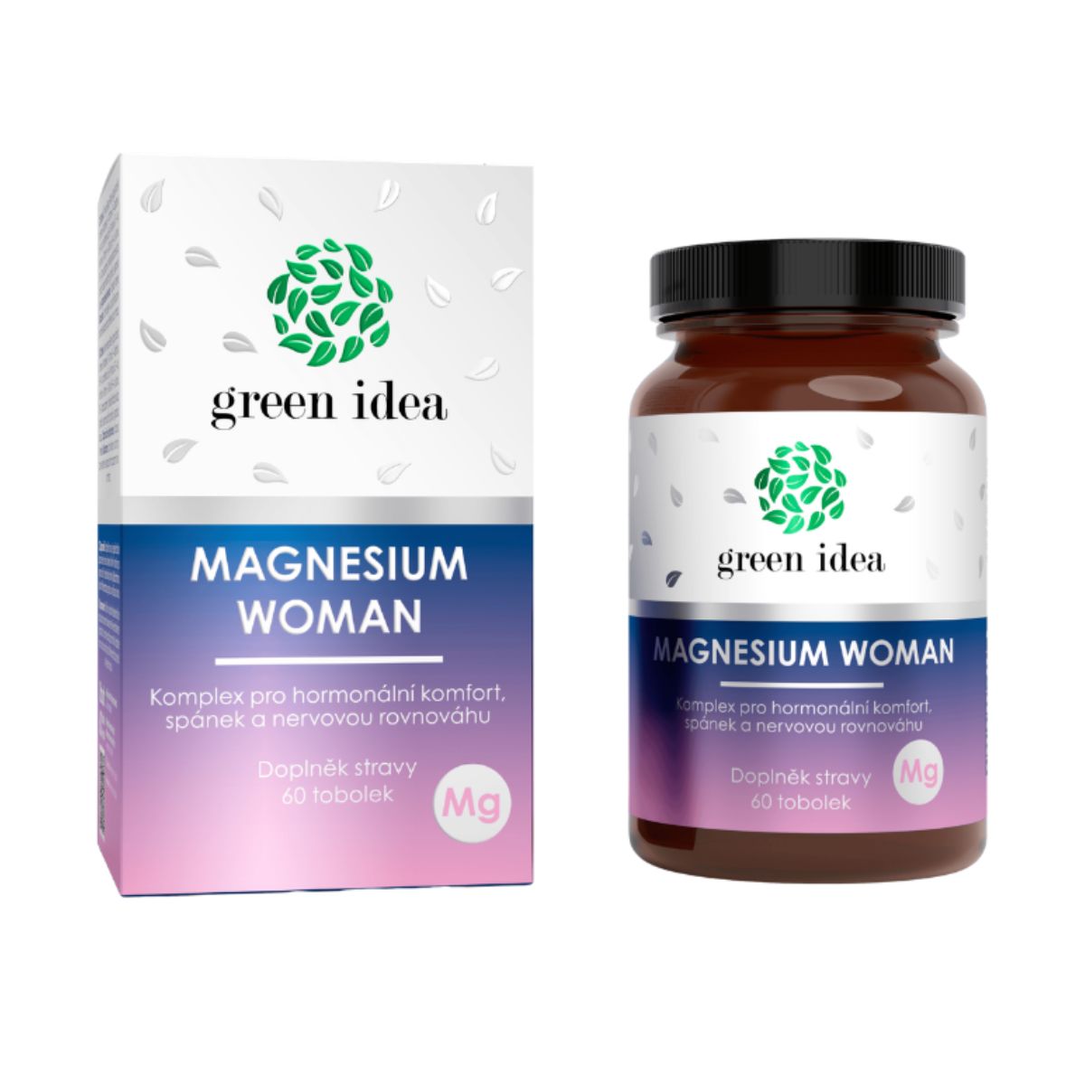 Green idea Magnesium Woman - kapsuly 60 ks - Green idea