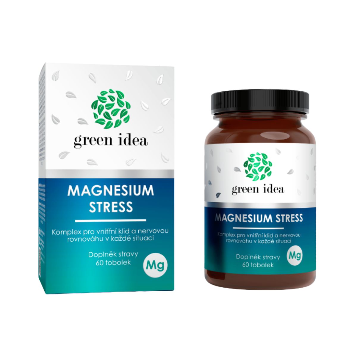 Green idea Magnesium Stress - kapsuly 60 ks - Green idea