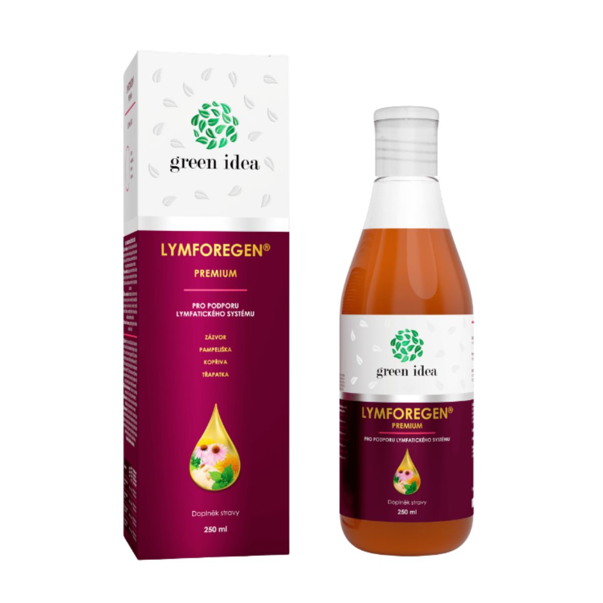 Green idea Lymforegen premium 250 ml - Green idea