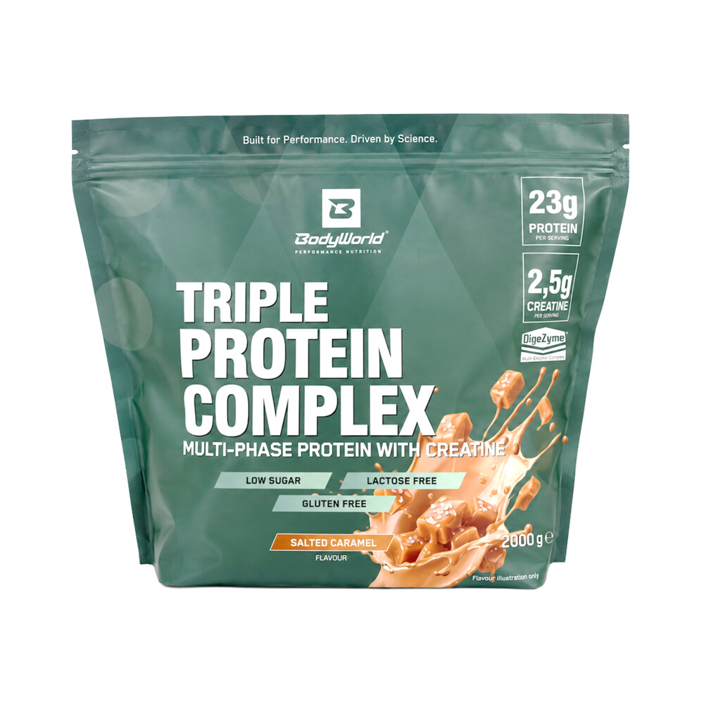 BodyWorld BodyWorld Triple Protein Complex 2000 g slaný karamel