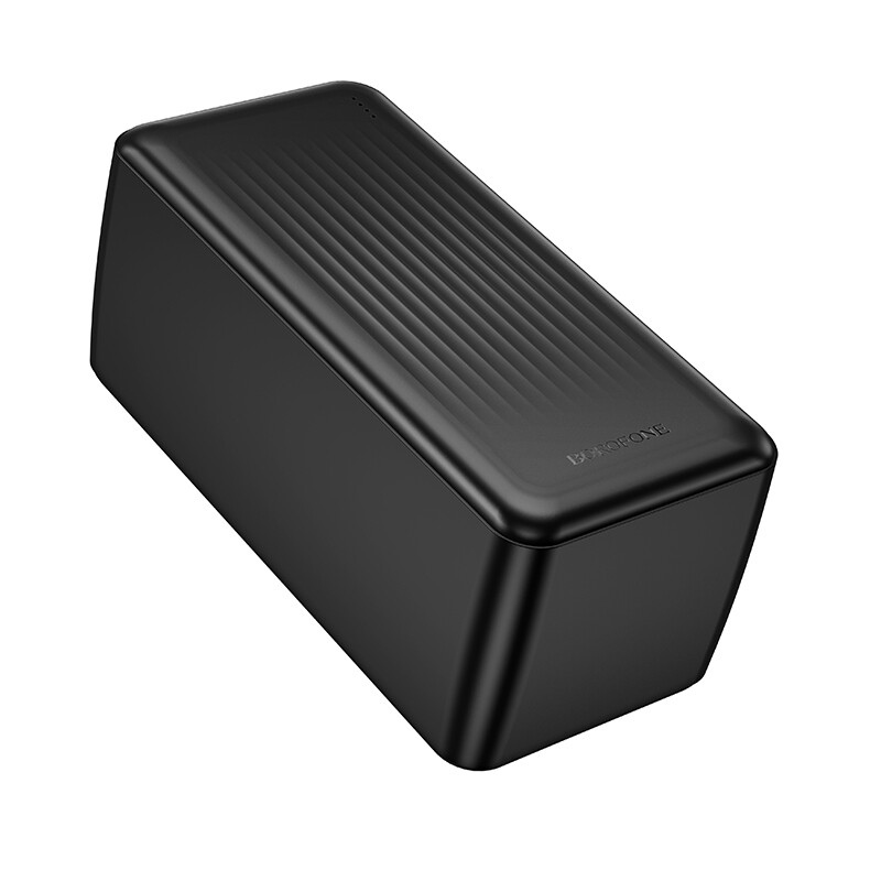Borofone Borofone BJ80C Power Bank 50000mAh 2x USB / USB-C QC 22.5W, čierny