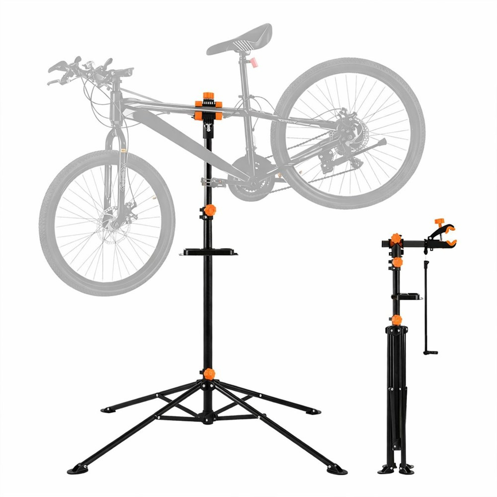 MG MG Bike Stand stojan na bicykel, čierny / oranžový