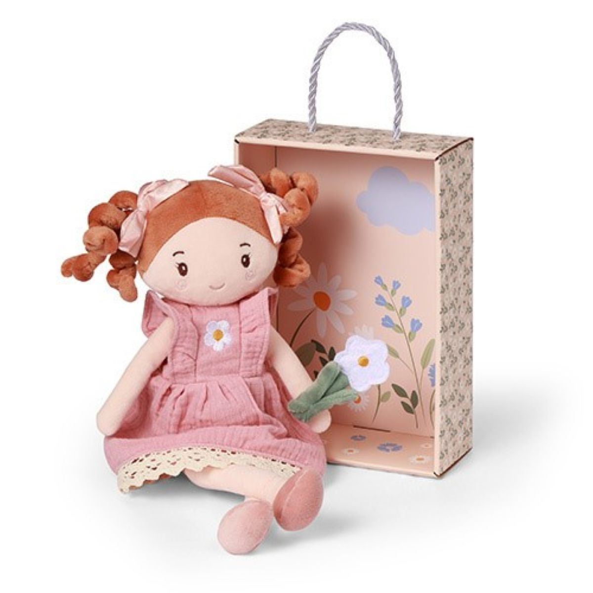 Babyono Bábika maznáčik Lily, mušelínové šatôčky, BabyOno