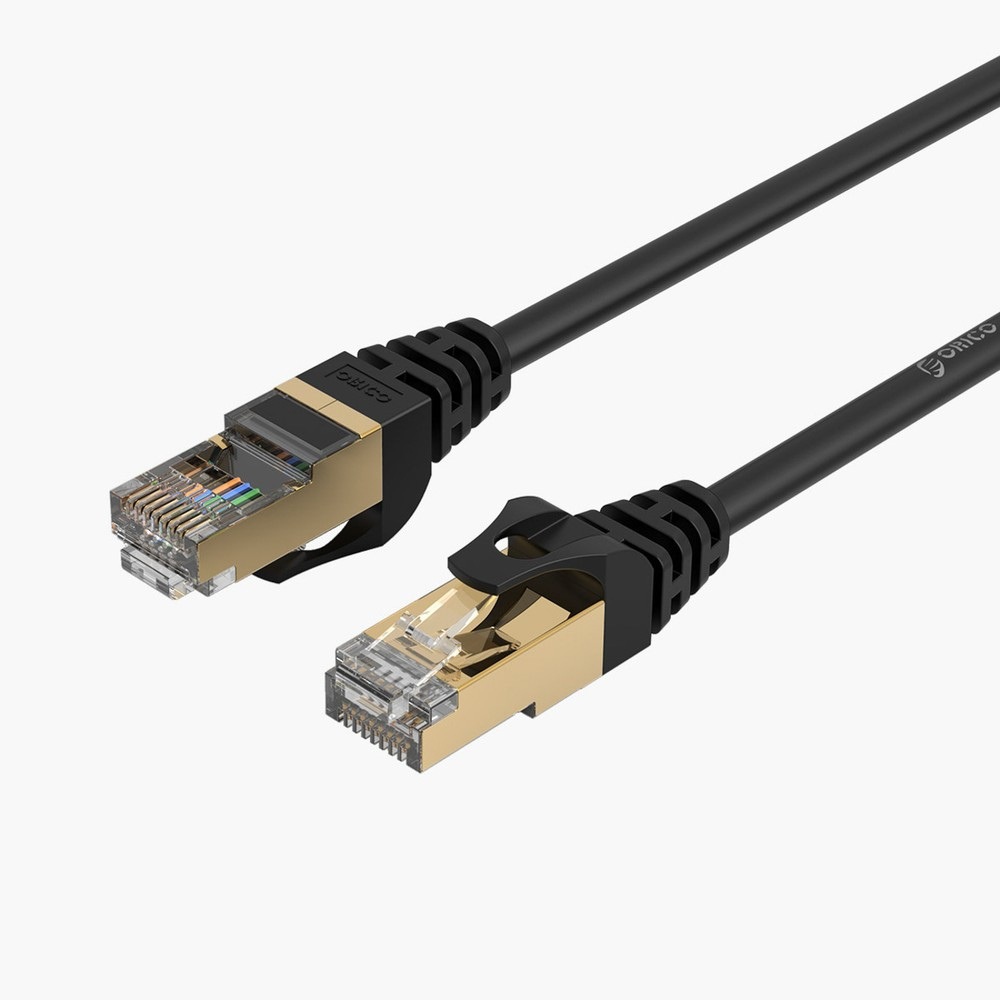 Orico Orico PUG-C7 sieťový kábel LAN CAT7 RJ45 2m, čierny