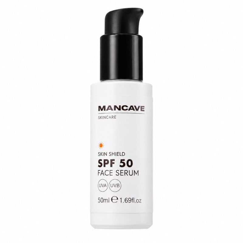 MANCAVE MANCAVE ochranné sérum na tvár s SPF 50