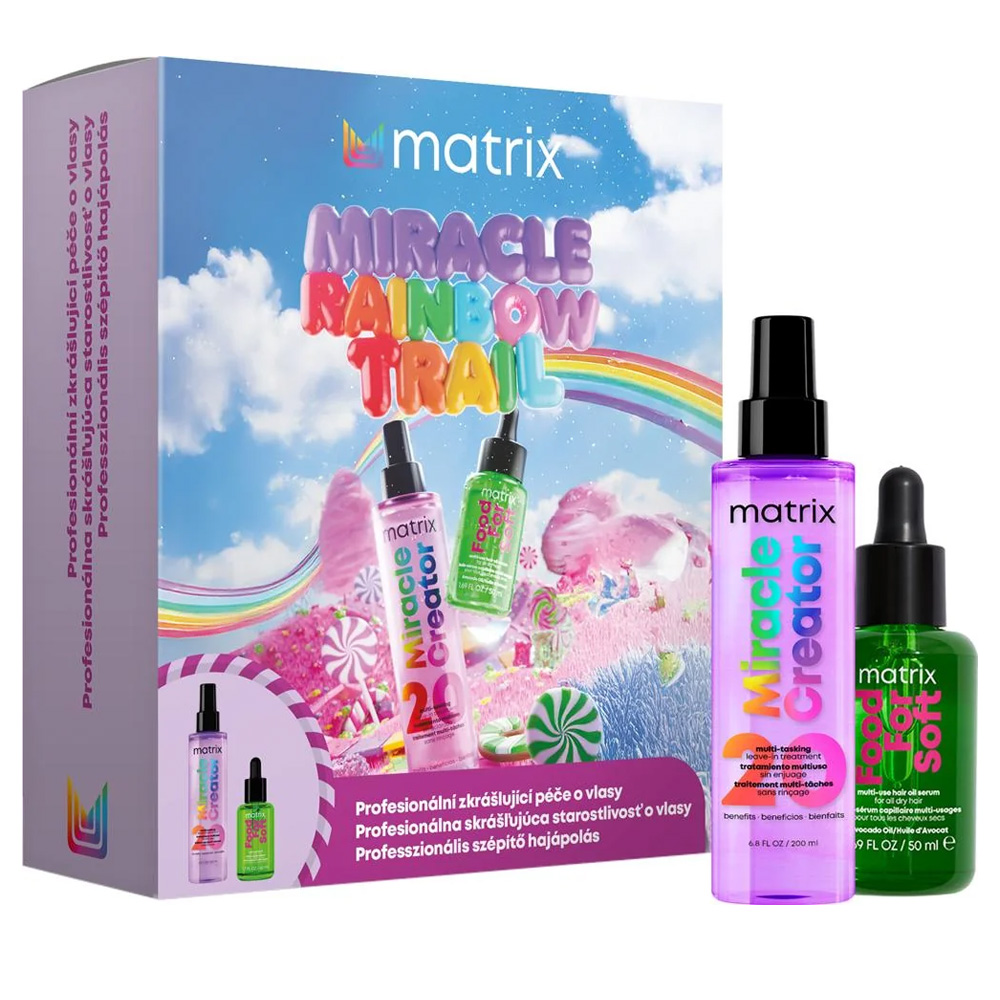 Matrix Matrix Miracle Rainbow Trail skrášľujúca darčeková sada na vlasy