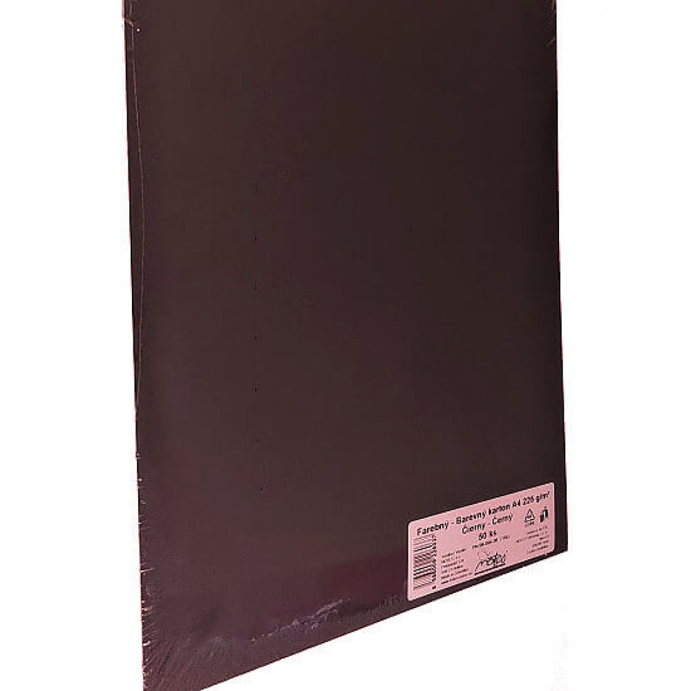 MOVEO Kartónový papier hladký A4, 225 g, 50 ks, hnedý-MOVEO