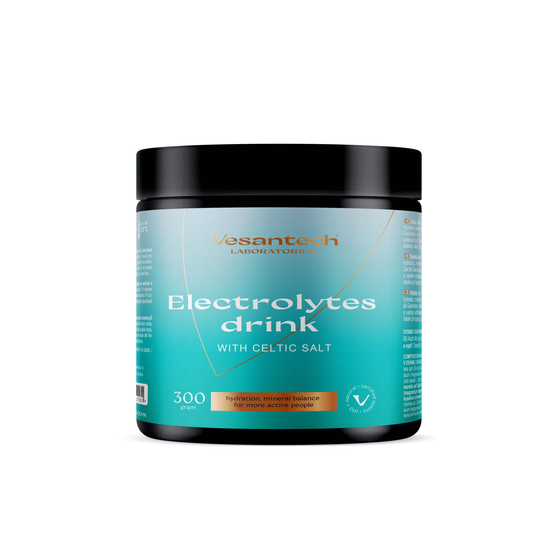 Zdravý svet Vesantech Electrolytes drink (+ Celtic salt)