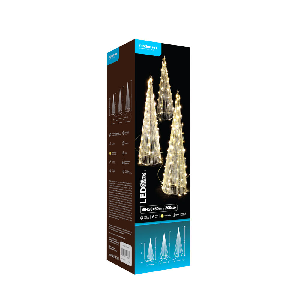 Modee Modee Lighting LED dekorácia C5004 kužele