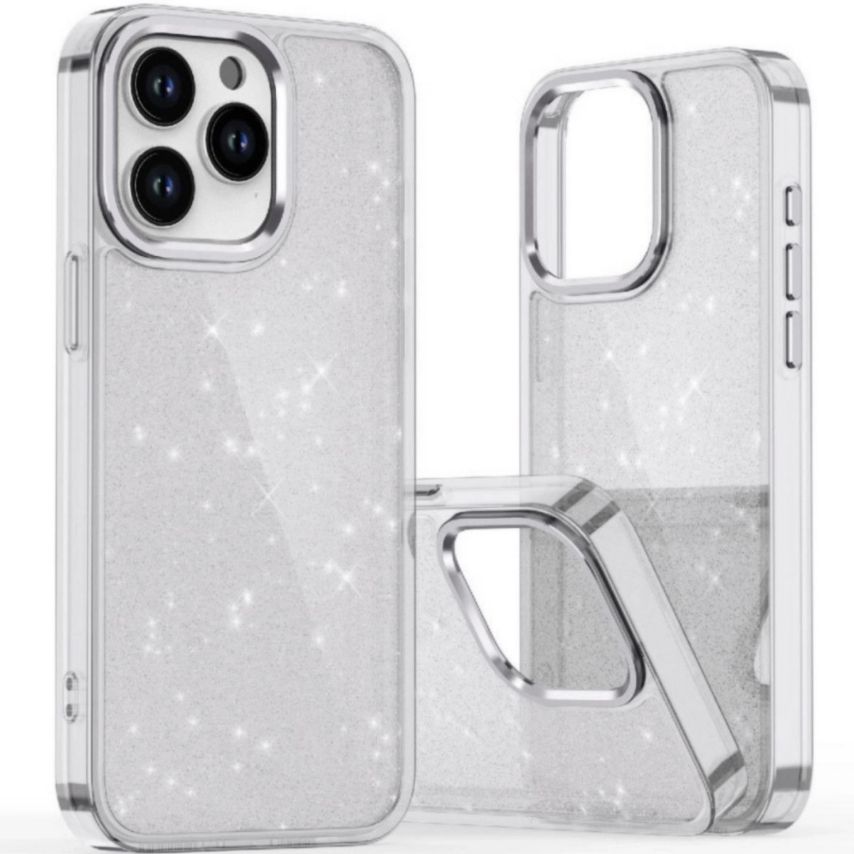 OEM Puzdro Glitter Case pre Samsung Galaxy A16 5G - Transparentná