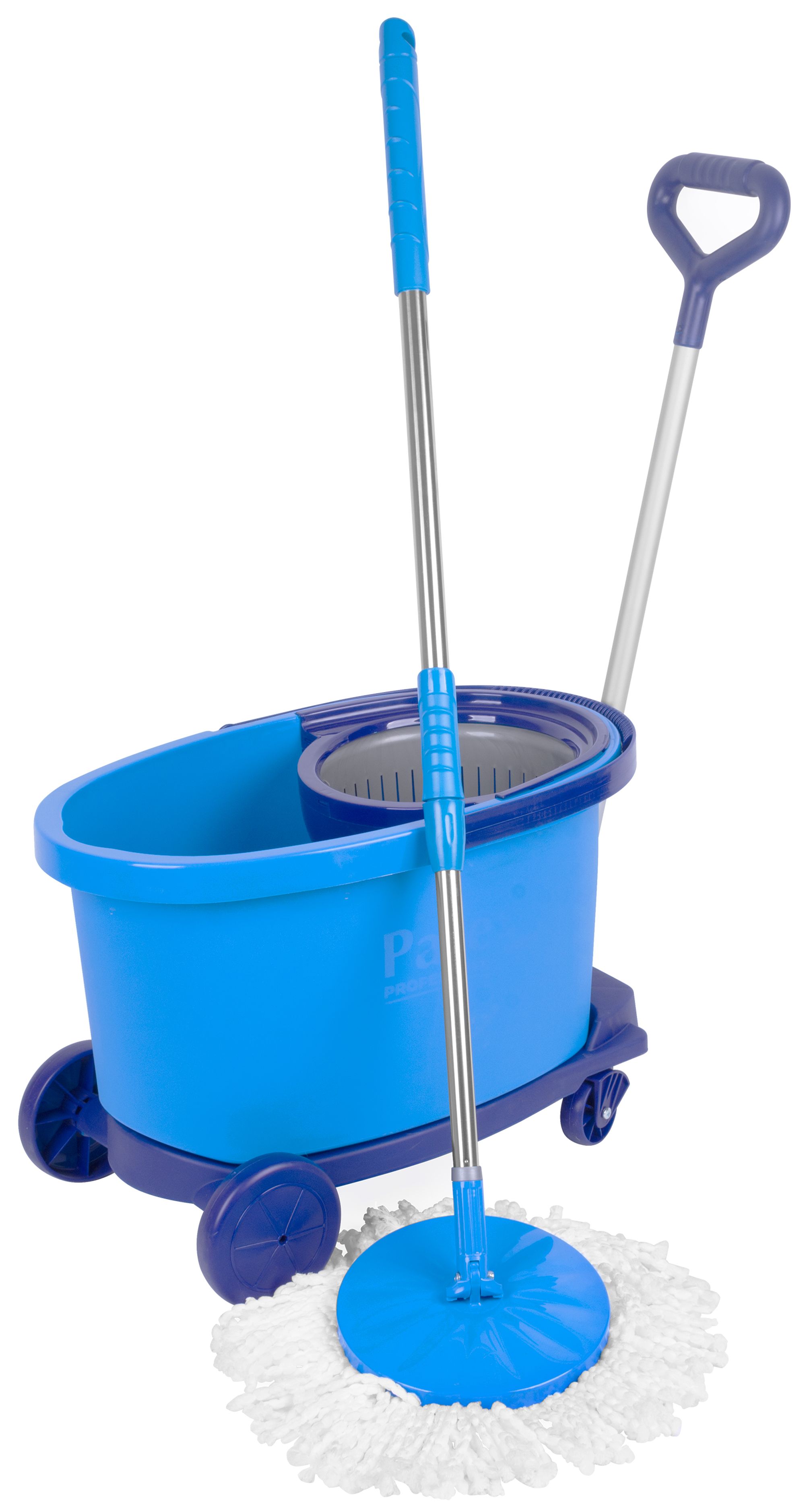 Strend Pro Rotačný mop s vedrom na kolieskach 35 l