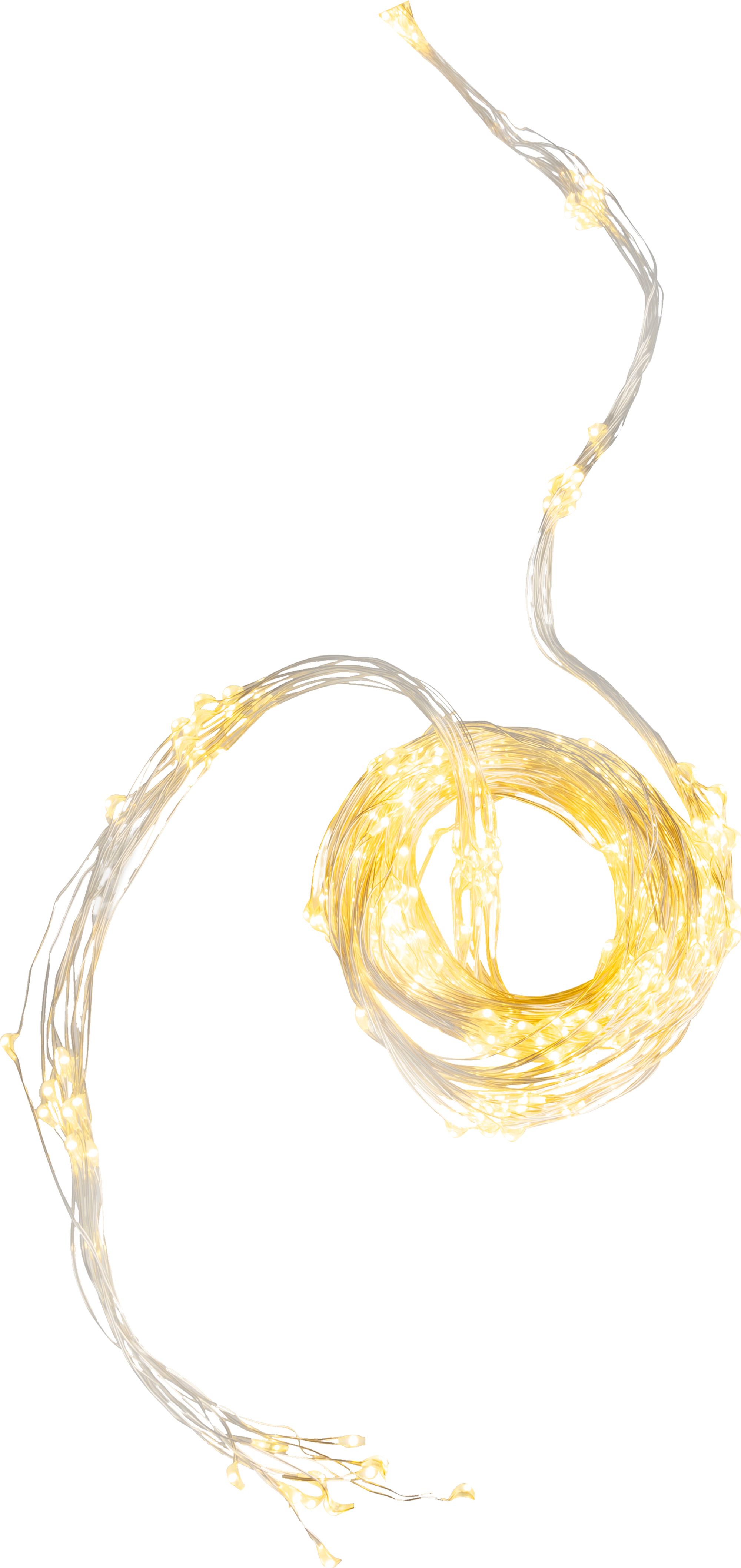MagicHome LED reťaz, 1200 LED, teplá biela, 3 m