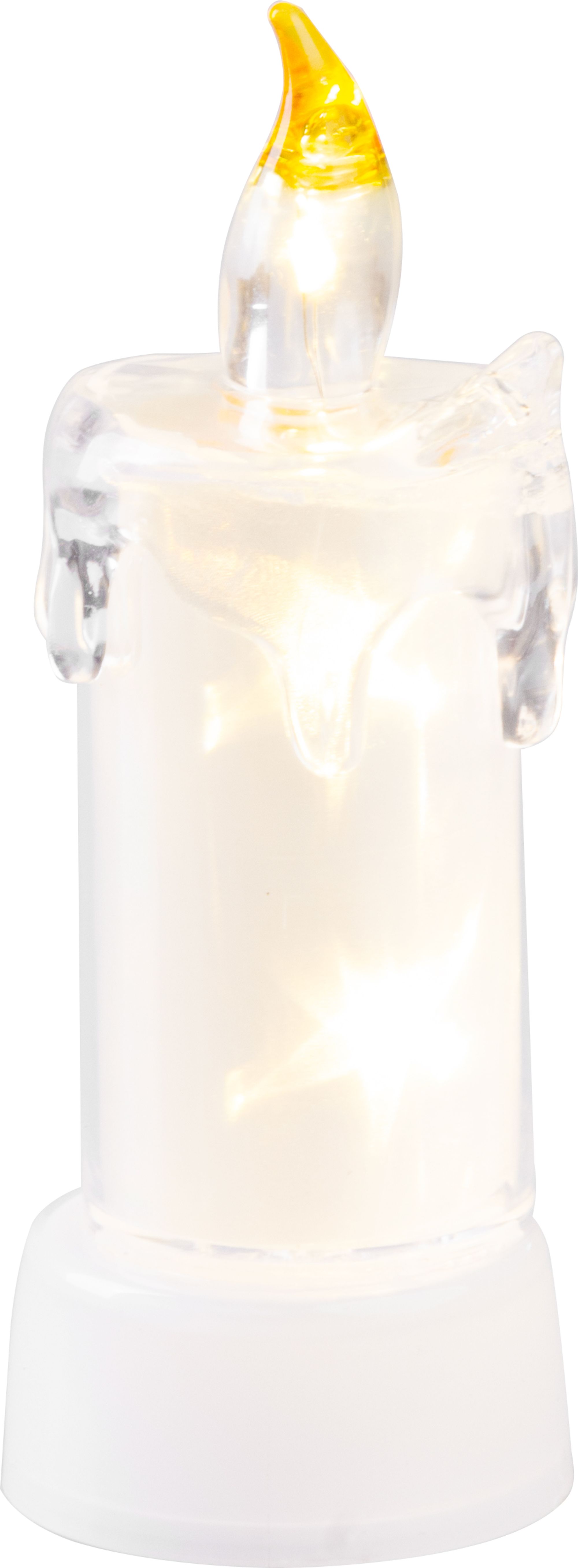 MagicHome Sviečka MagicHome Vianoce, 3x LED, teplá biela, interiér, 5x13,5 cm, sellbox (12 × ks)